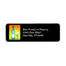Search for restaurant return address labels Party
