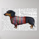 Search for dachshund art Antique