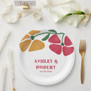 Search for floral wedding plates Bright