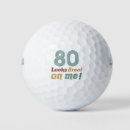 Search for 80th birthday golf balls Funny