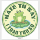Search for cool frog stickers Cute