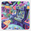 Search for arcade stickers Retro