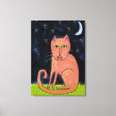 Search for abstract cat canvas prints Colourful