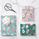 Search for christmas sets wrapping paper Snowflakes