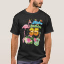 Search for flamingo birthday mens tshirts Aloha