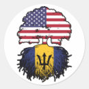 Search for flag of barbados stickers Barbadian