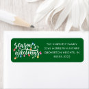 Search for festival of lights return address labels Green