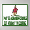 Search for funny golf posters Cartoon