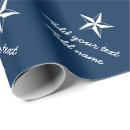 Search for blue christmas star wrapping paper Nautical
