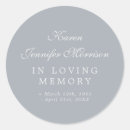 Search for in loving memory labels Funeral