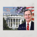 Search for george bush postcards White house