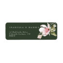 Search for magnolia return address labels Elegant
