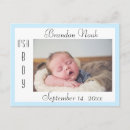 Search for its a boy announcement postcards Teddy bear