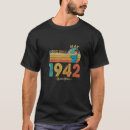Search for funny 80th birthday tshirts Retro