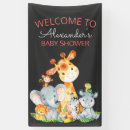 Search for jungle baby shower banners Elephant