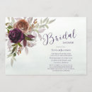 Search for plum bridal shower invitations Gold