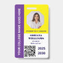 Search for student id badges Purple