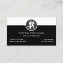 Search for athletic business cards Trainer