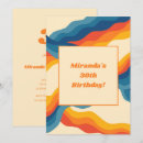 Search for blue abstract pattern invitations Colourful