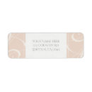 Search for floral swirl return address labels Elegant