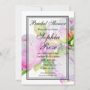 Search for pink white bridal shower invitations Vintage