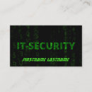 Search for hacker business cards Cyber security