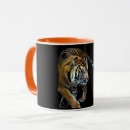 Search for orange tiger cat mugs Animal