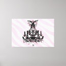 Search for chandelier canvas prints Pink