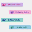 Search for name kids labels Pink