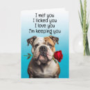 Search for english bulldog cards From the dog