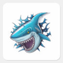 Search for shark teeth stickers Sea