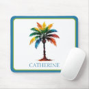 Search for palm tree mousepads Blue