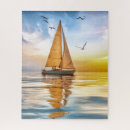 Search for sailboat puzzles Ocean