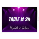 Search for four table cards Purple