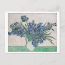 Search for irises postcards Blue