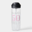 Search for birthday water bottles Fiftieth