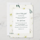 Search for lily baby shower invitations Nature