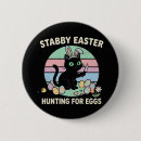 Search for funny egg badges Easter egg hunt