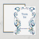 Search for art thank you cards Nouveau