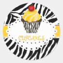 Search for cupcake wedding stickers Vintage