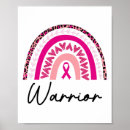 Search for breast cancer posters Warrior
