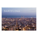 Search for barcelona cityscape posters Spain