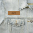 Search for minimalist name tags Plain