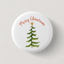 Search for christmas tree badges Watercolor
