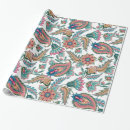 Search for ethnic wrapping paper Paisley