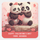 Search for valentine panda stickers Pink