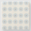 Search for daisies coasters Light blue