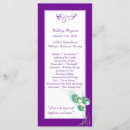 Search for peacock wedding programmes White