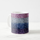 Search for blue glitter mugs Unique