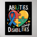 Search for disabilities posters Autistic